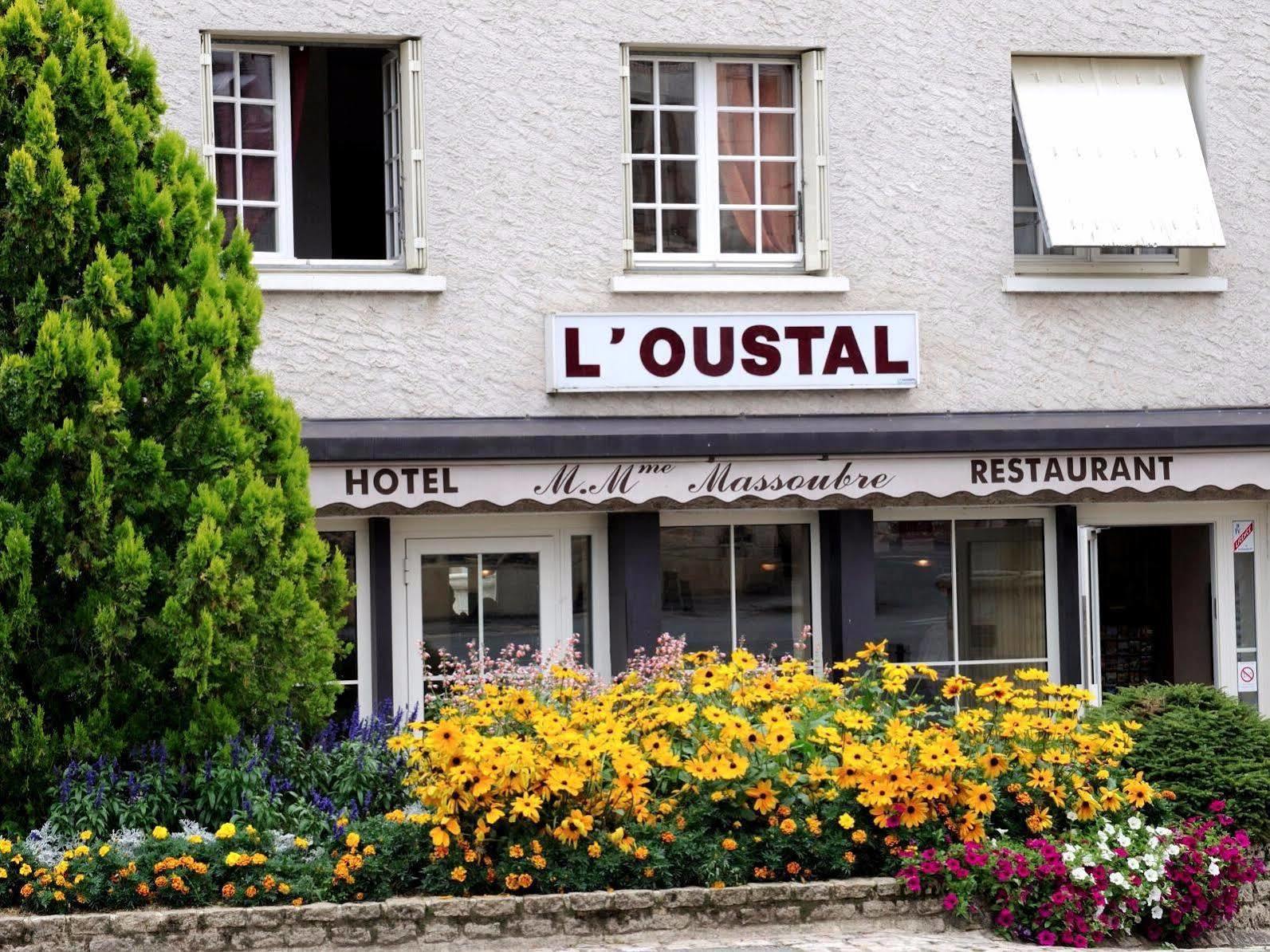 Logis Hotel Restaurant L'Oustal Naves  Ngoại thất bức ảnh